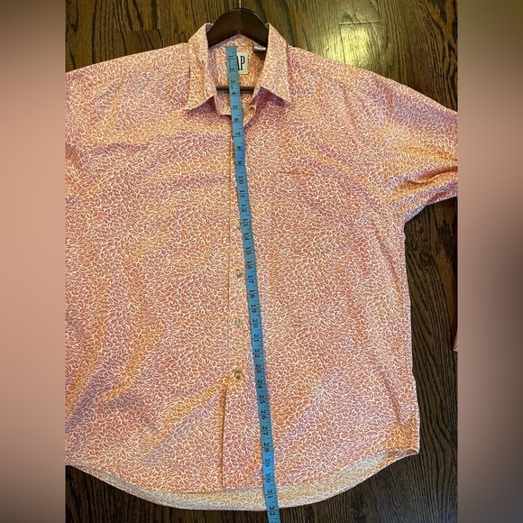GAP men’s 100% cotton long sleeve button up shirt Sz. L - Picture 7 of 11